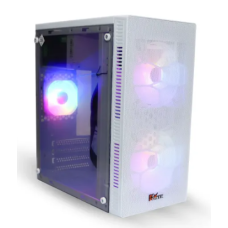 PC Power PP-X2603 WH Web Mesh mAtx Case with Power Supply